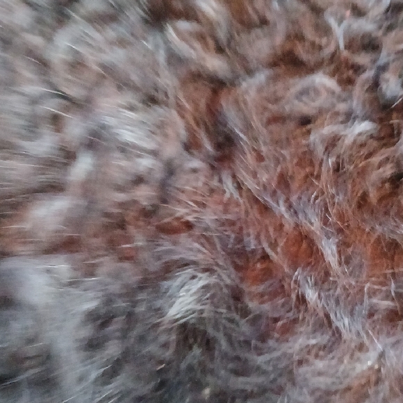 Real Fur Vest in Dark Gray - Picture 6 of 8